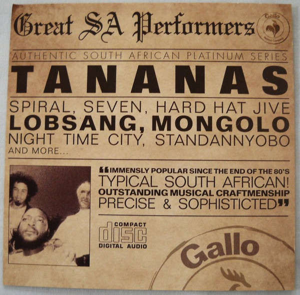 Tananas - Great South African Performers (2011)