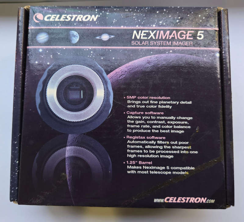 CELESTRON NexImage 5 Solar System Imager (5MP) CMOS camera