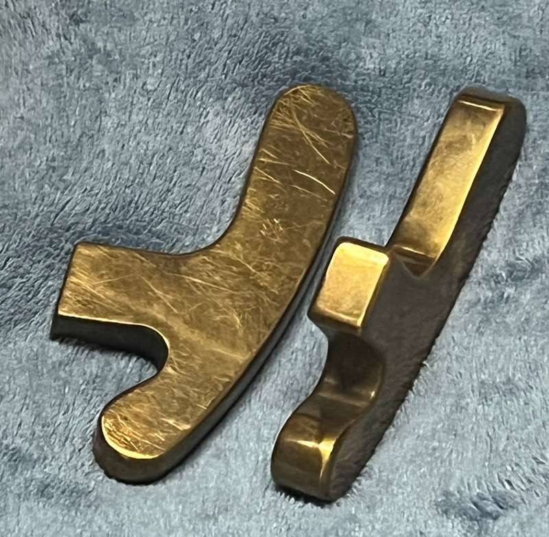 Putter Heads - Solid Brass (Set of 2)