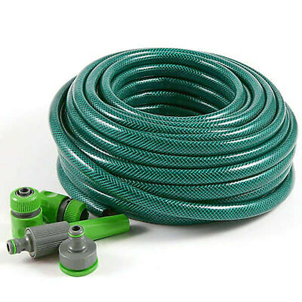 20M Hose Pipe & Fittings Set
