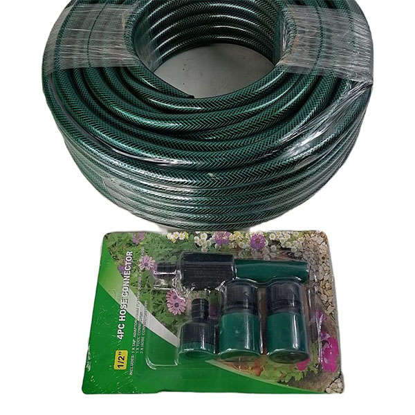 Premium 30M Hose Pipe & Fittings Set for Easy Garden Watering