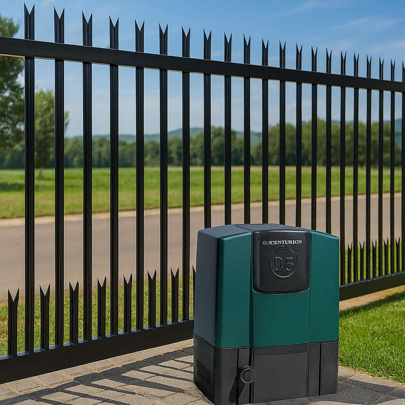 Refurbished Centurion D5 Evo Gate Motor with 2 Remotes and 12V Battery