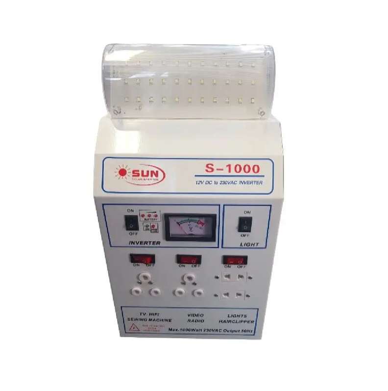 1000W DC to AC Power Inverter with Multiple Plug Sockets and LED Light