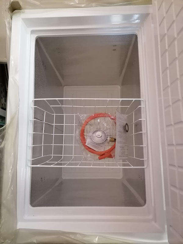 Multi Powered Chest Freezer(Gas & Electric connections)
