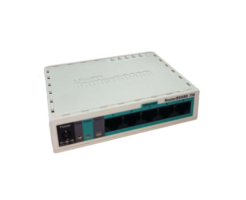 Mikrotik Routerboard 750 Gen1 10/100 x 5 Ports RouterOS 7