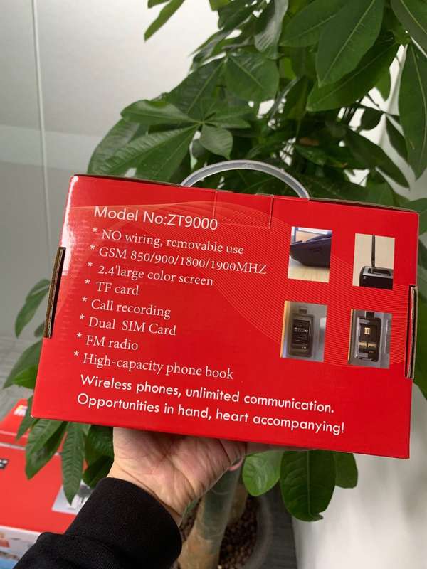 ZT9000 2.4 inch TFT Screen Fixed Wireless GSM Business Phone