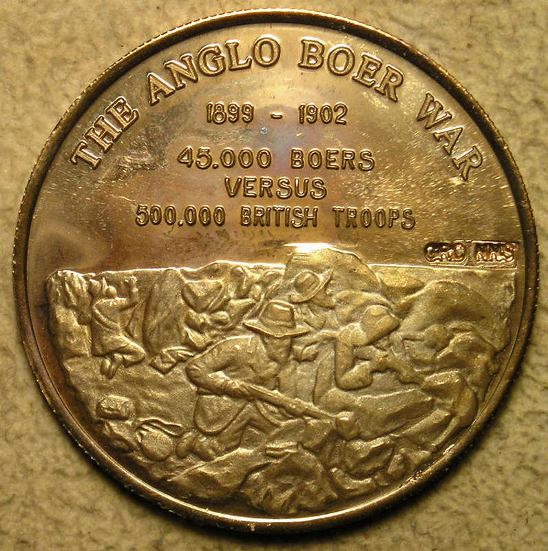 Boer War: 1902 The Glorious Trio: de la Rey, Botha and de Wet Medal