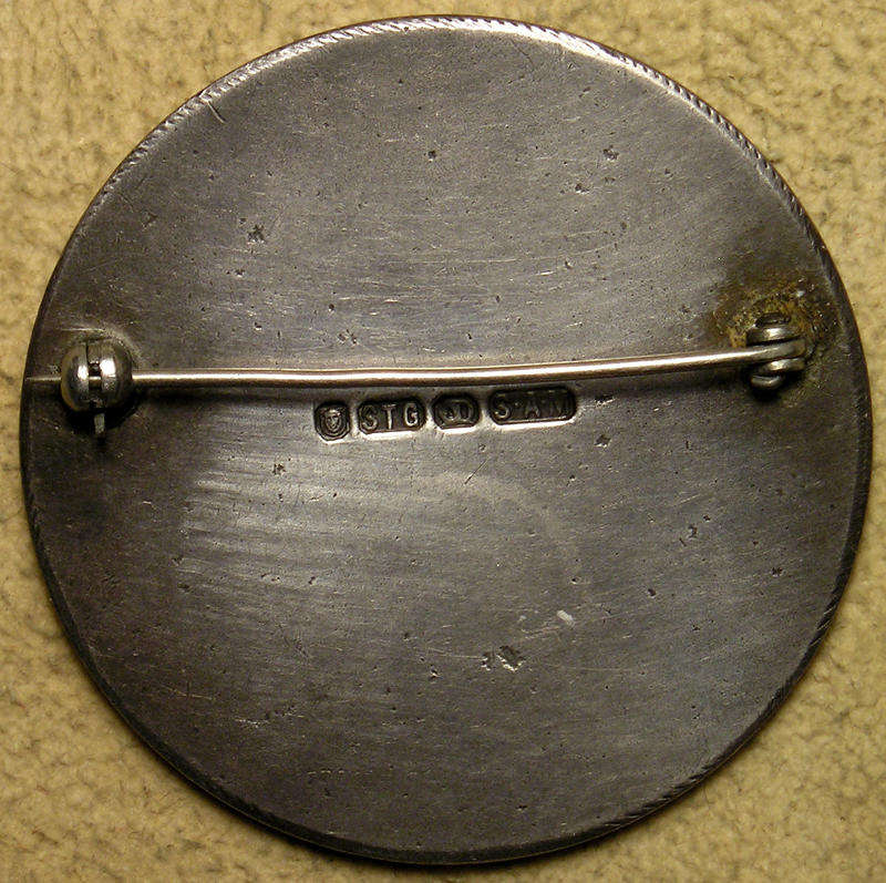1960 Die Volkspelers Suid-Afrika Silver Badge