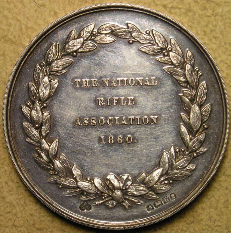 Great Britain: 1935 National Rifle Association 1860 Shooting Silver Medal. In Case of Issue.