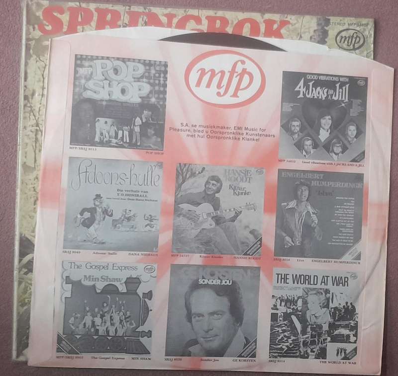 LP Springbok Hit Parade 38