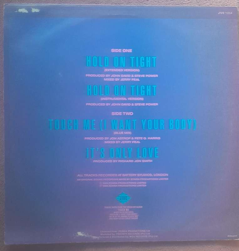 Samantha Fox Hold on Tight Vinyl