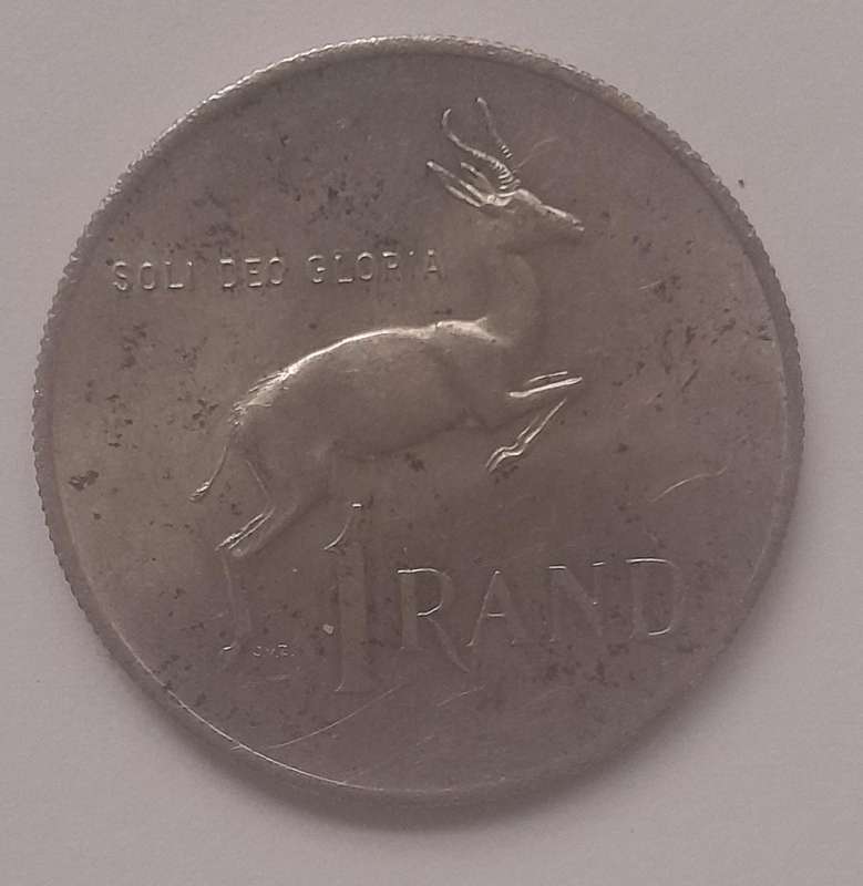 Soith African 1967 R1 Coin