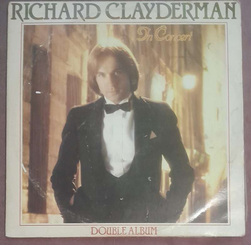 Richard Clayderman In Concert Double Album Vinyl