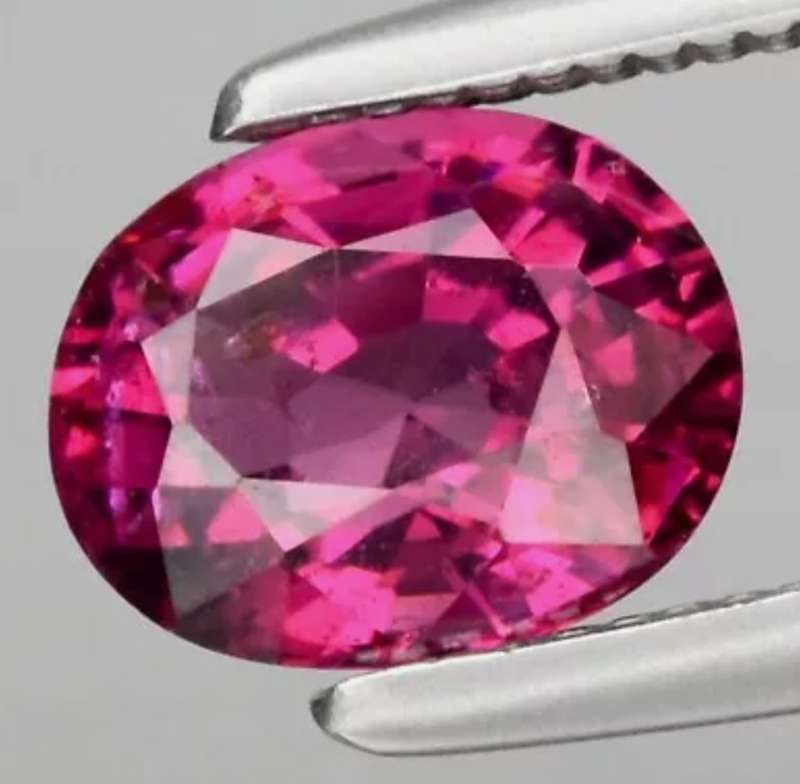 Beautiful Oval Cut Natural Pinkish Purple Rhodolite Garnet