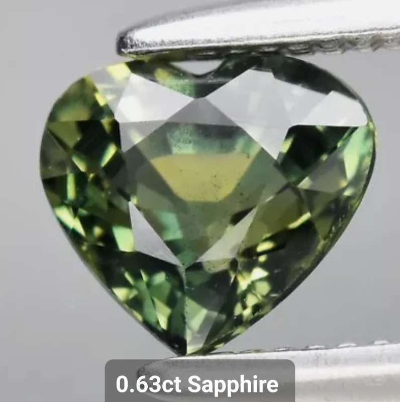 Over 20ct Heart Cut Mixed Gemstone Lot