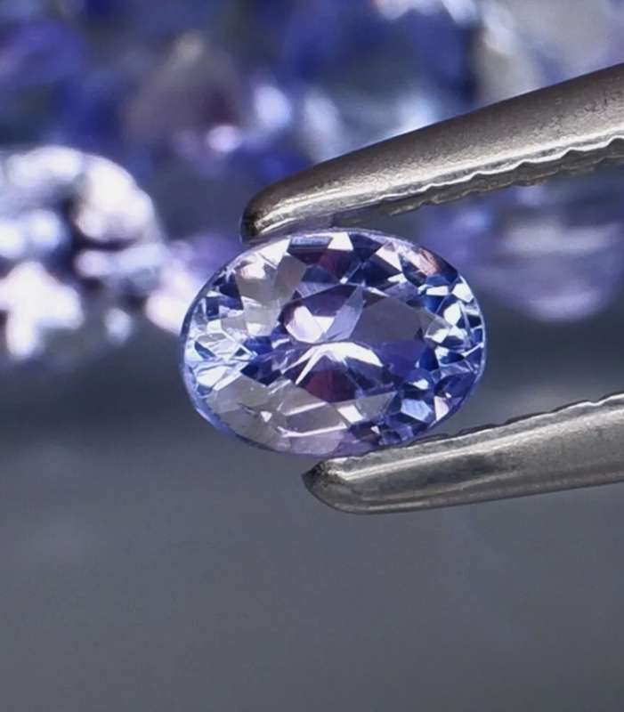 2.67ct t.w 18 Piece Lot Natural Oval Cut Purplish Blue Tanzanite - Your bid is for all 18 Pieces