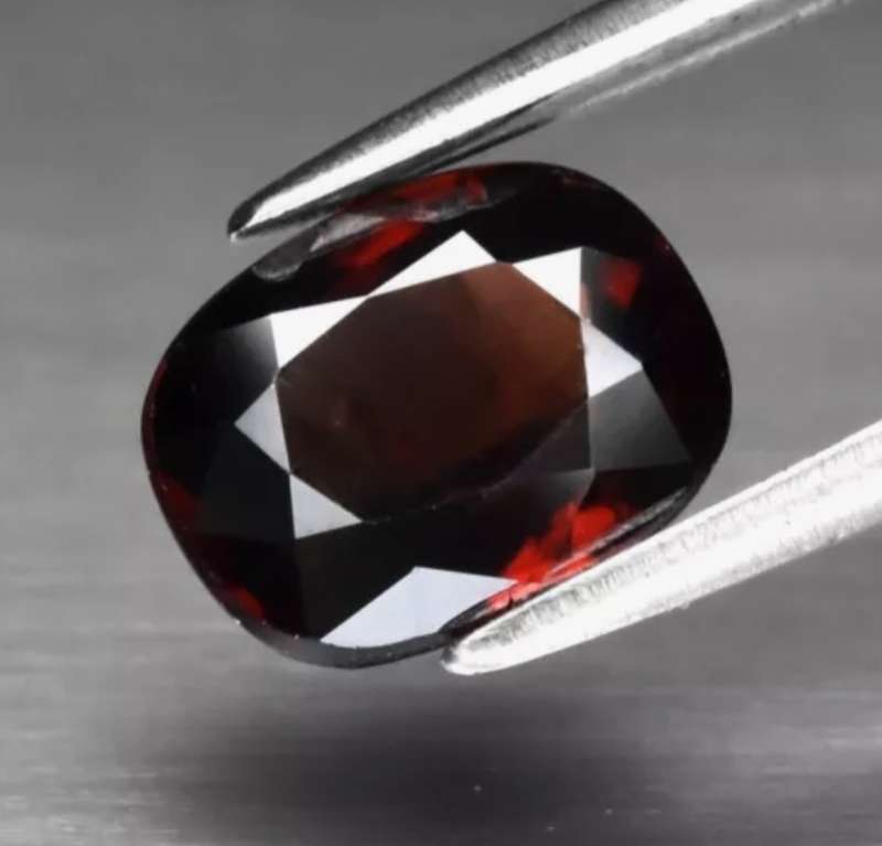 Cushion Cut Natural Imperial Champagne Zircon