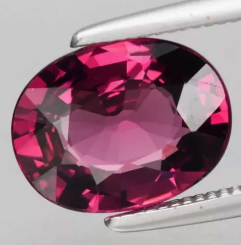 2.12ct Natural Oval Cut Rhodolite Garnet