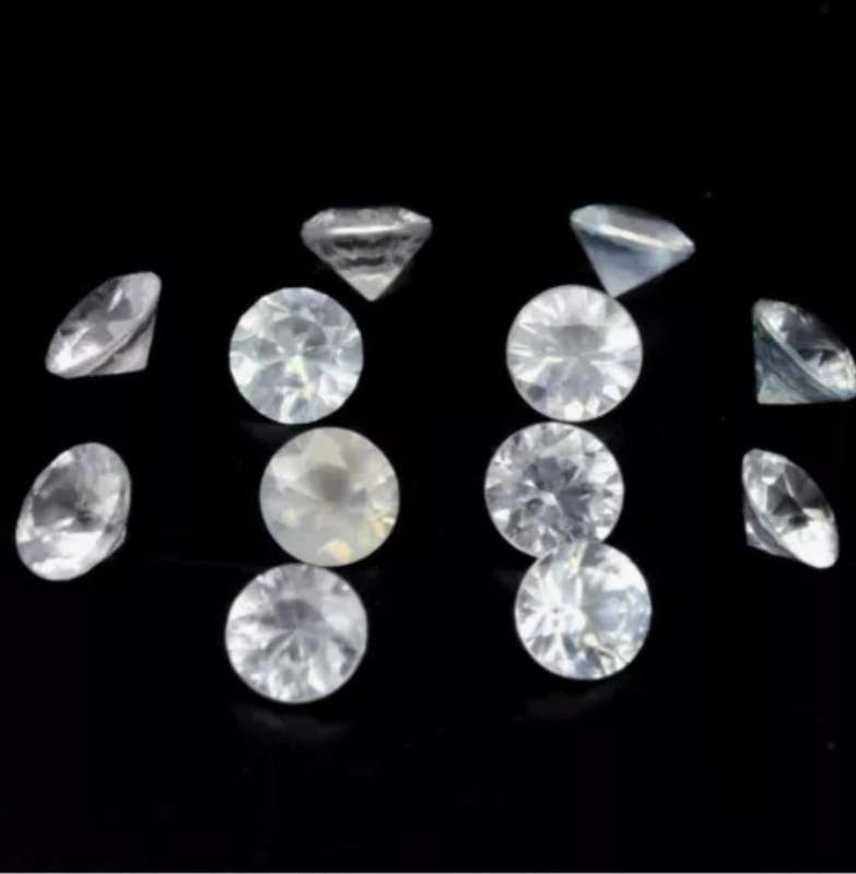 12 Piece Lot 1.73ct Round Cut Sapphire