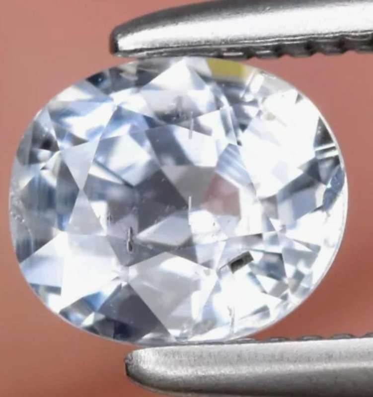 Oval Cut Natural Light Blue Sapphire