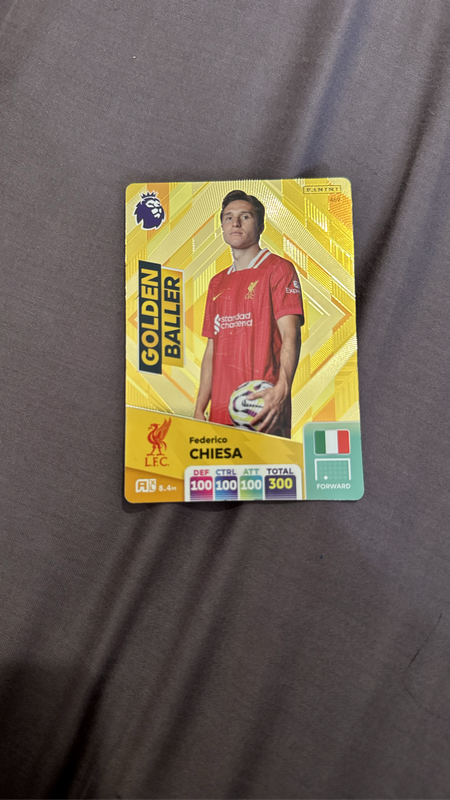 Federico golden baller card