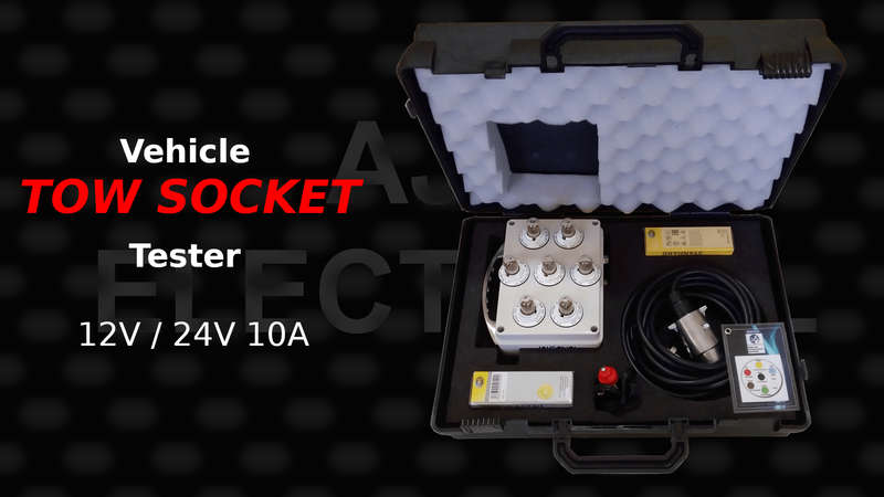 Vehicle Tow Socket Tester (includes load test)*