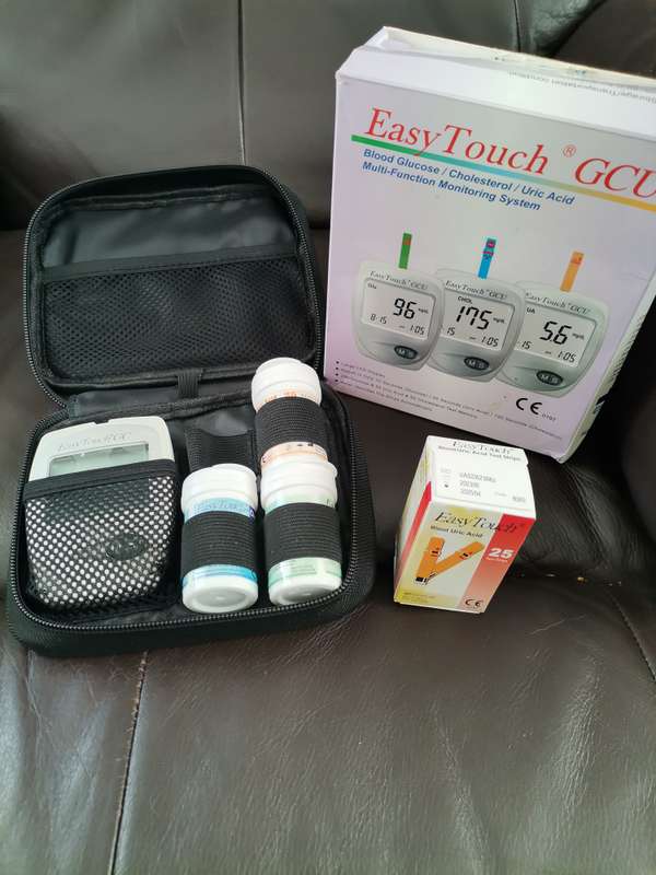 Easy Touch Blood Glucose / Cholesterol/ Uric Acid Test Kit