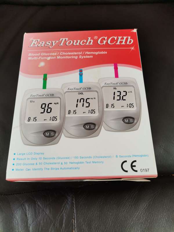 Easy Touch Blood Glucose / Cholesterol / Hemoglobin Test Kit