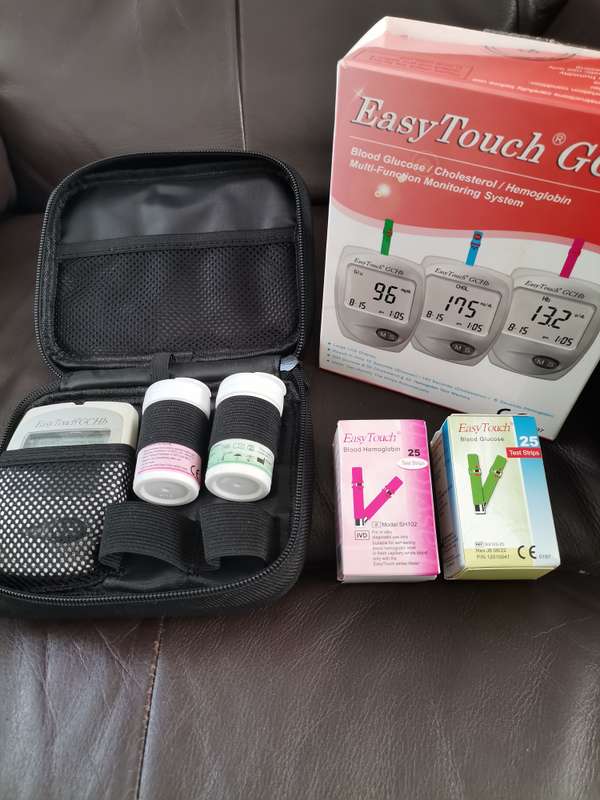 Easy Touch Blood Glucose / Cholesterol / Hemoglobin Test Kit