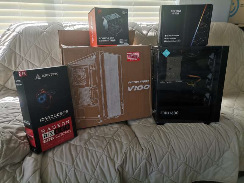 Intel Xeon Gaming PC with RX 580 8GB GPU & 32GB RAM