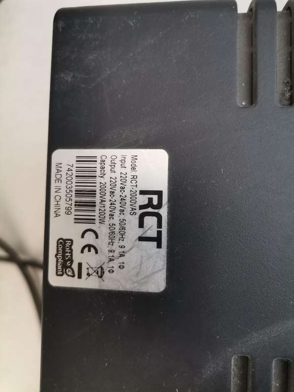 RCT 2000VA/1200W UPS