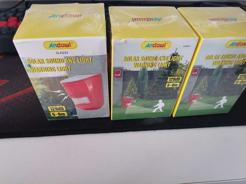 Solar TS Motion Sensor Alarm