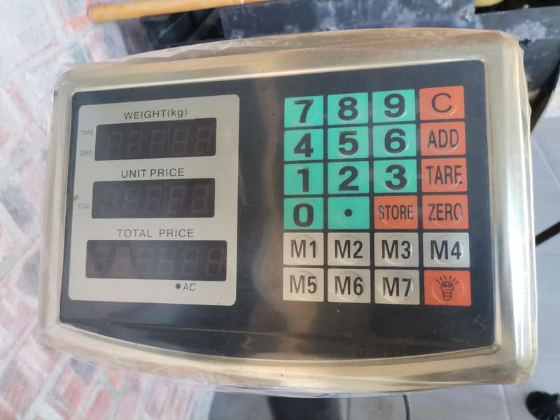 Generic TCS-500 500kg Digital Platform Scale Digital Industrial Weighing Scale  (Silver)