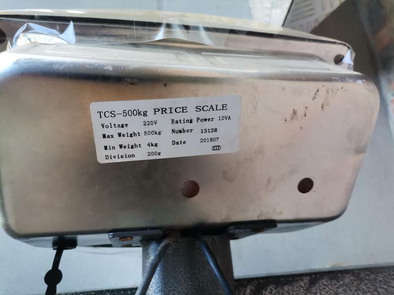 Generic TCS-500 500kg Digital Platform Scale Digital Industrial Weighing Scale  (Silver)