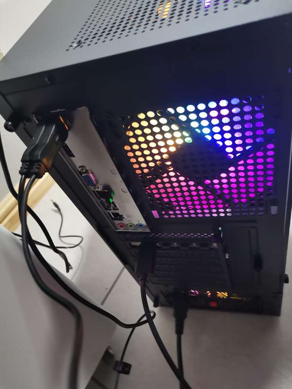 Intel I7 Gaming PC with RX 580 8GB GPU & 16GB RAM with Wifi&Bluetooth