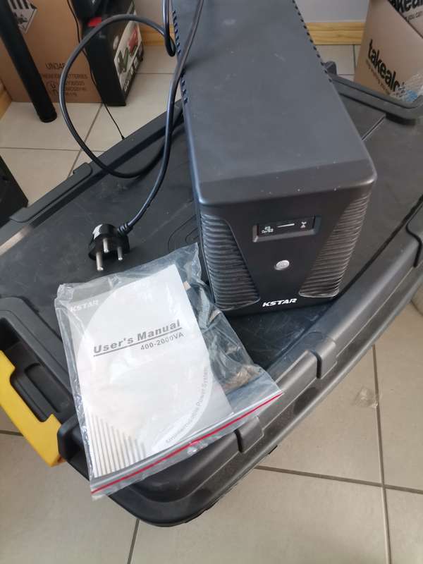 KStar UA200 2000VA 1200W Line Interactive Black Tower UPS