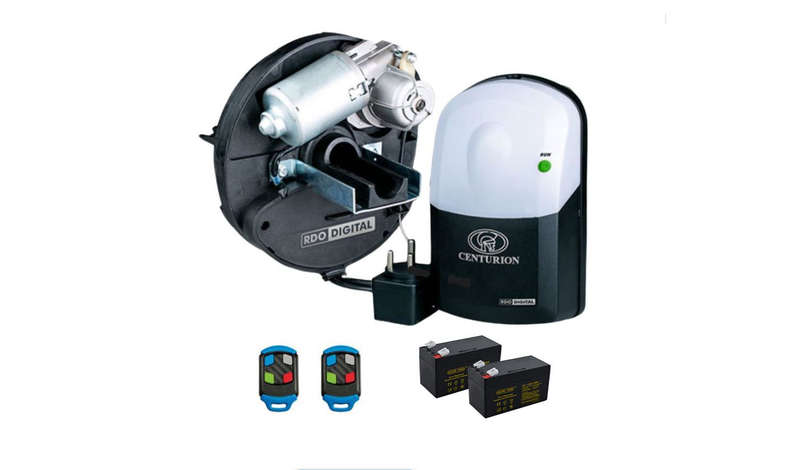Centurion RDO Roll Up Motor Kit Incl. Batt & 2 x Remotes