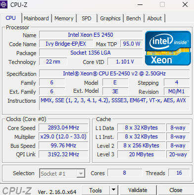Intel Xeon Gaming PC with RX 5700XT 8GB GPU & 16GB RAM with Wifi&Bluetooth