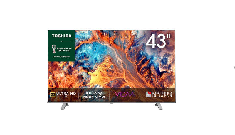 43" 4K UHD Smart LED TV Toshiba with HDR & Dolby Atmos