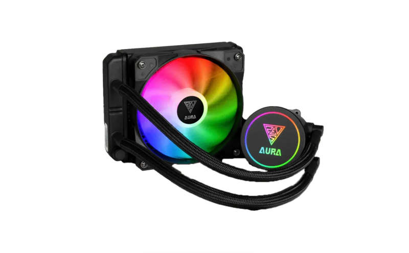 Gamdias AURA GL120 120mm All-in-One RGB Liquid Cooler