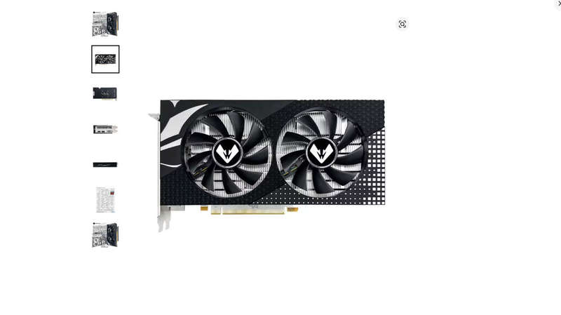 MOUGOL AMD Radeon RX580 8G Graphics Card GDDR5 Memory 256Bit GPU