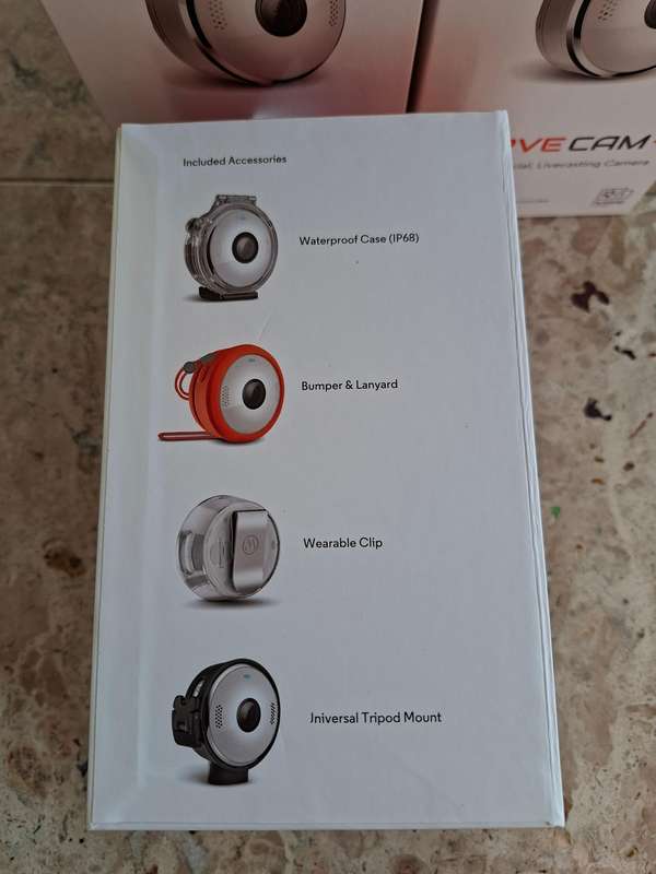4 x  New Motorola  VerveCam+ - Auction Starting at R1.00 - No Reserve