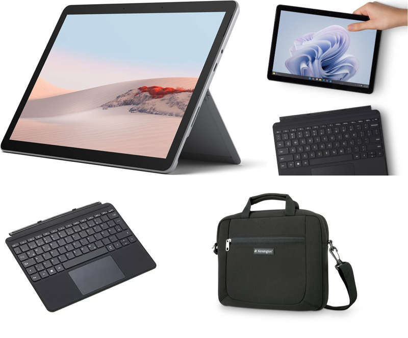 Microsoft Surface Go 2  10.5" Touchscreen  Intel Pentium  4GB RAM  64GB Storage  Latest Model