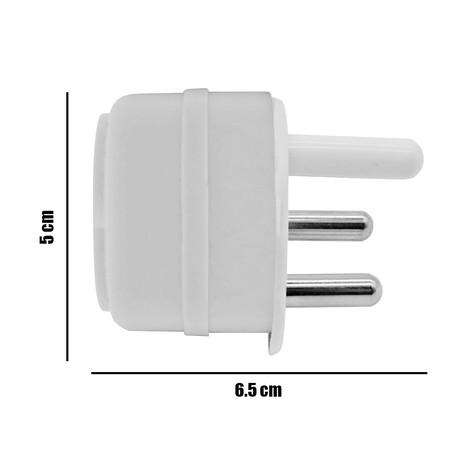 2-Pin Schuko to 16A 3-Pin Adaptor (FIVE PACK)