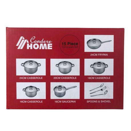 Condere 15 - Piece Cookware Set