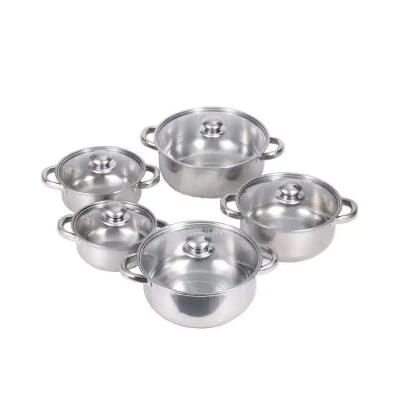 Condere 10 Piece Stainless Steel Pot Set