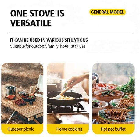 Portable Camping Gas Stove + 4 Gas Canisters 227g-BDZ-005+4xMGT-230