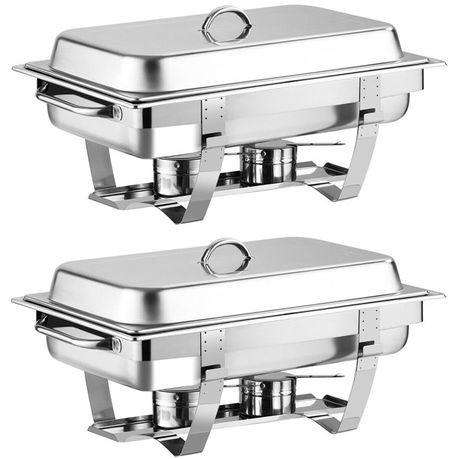 Stainless Steel Single Chafing Dish - Pack of 2