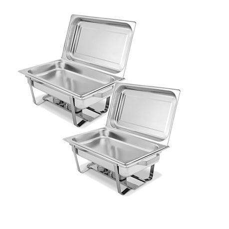 Stainless Steel Single Chafing Dish - Pack of 2