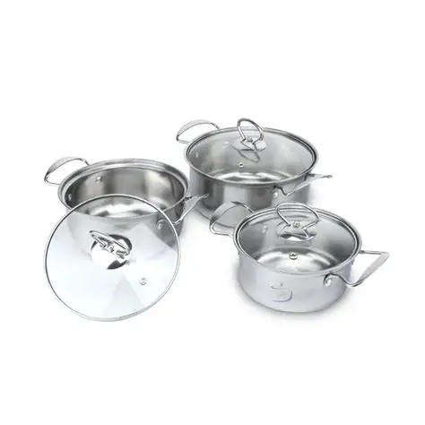 CONDERE CDH-006 POT SET - 3 pots (6 pc)
